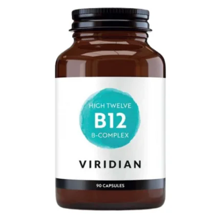 VIRIDIAN B-complex B12 high twelwe 90 kapsúl