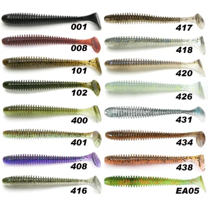 KEITECH Swing Impact 4 inch/ 10,16cm, bal. 8ks 408 - Electric Junebug