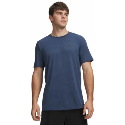 Pánske tréningové tričko s krátkym rukávom UNDER ARMOUR UA Vanish Elite Smls SS Camo-BLU