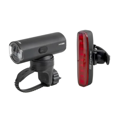 Force Světla sada PIPE USB přední+zadní