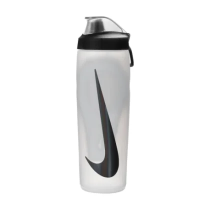 Fľaša NIKE REFUEL BOTTLE LOCKING LID NATURAL BLACK BLACK IRIDESCENT