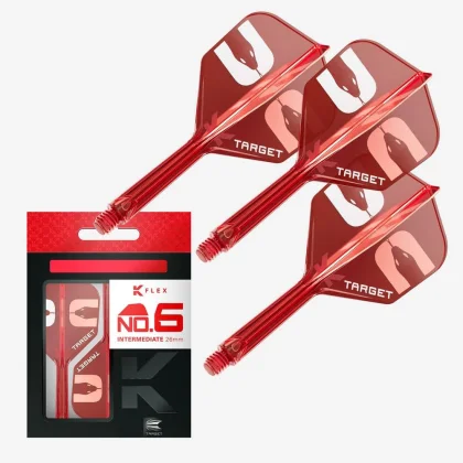 Target K-Flex Nathan Aspinall "ASP" integrované letky No6 a stredné násadky