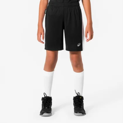 KIPSTA Detské basketbalové šortky SH100 čierne 14-15 r (161-172 cm)