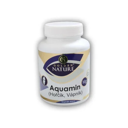 Golden Natur Aquamin vápník + hořčík 100 kapslí
