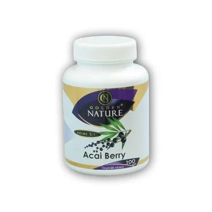 Golden Natur Acai Berry extrakt 5:1 100 kapslí