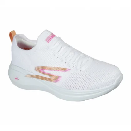 Dámska športová obuv (tréningová) SKECHERS Go Run Fast Brisk Day white pink