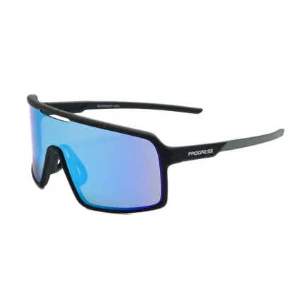 Progress Vision Blu-r Blk/gry Sportovní Sluneční Brýle - Uni-černá Mat/šedá