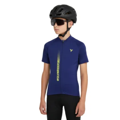 Detský cyklistický dres s krátkym rukávom SILVINI Mazzani