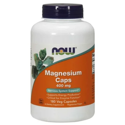 Магнезий 400 mg - NOW Foods