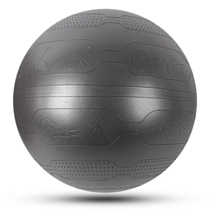 inSPORTline Stretch Ball 75 cm bordó