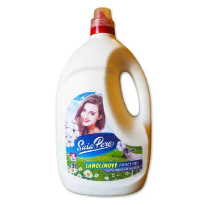 Ovčíno lanolinový prací gel s bavlníkovým olejem