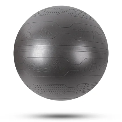 inSPORTline Stretch Ball 55 cm čierna