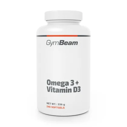 GymBeam Omega 3 + Vitamin D3