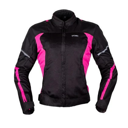 Dámska letná moto bunda W-TEC Martix Lady Farba čierno-ružová,