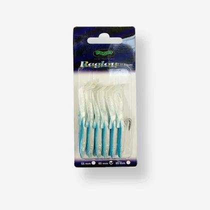 RAGOT Mäkké nástrahy Raglou Pearl na lov v mori 8,5 cm 12 ks modré 8 cm