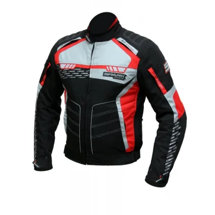 Spark Mizzen bunda červeno-čierna - 5XL