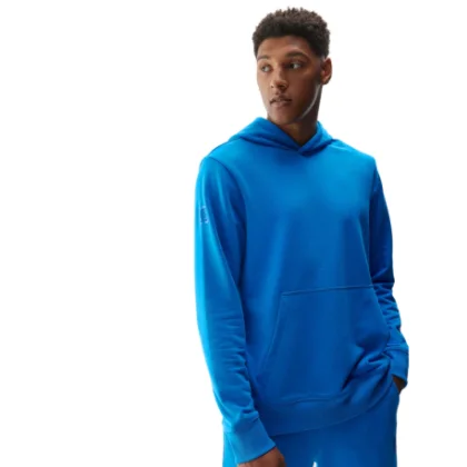 Pánska mikina s kapucňou 4F SWEATSHIRT-AW23TSWSM688-33S-BLUE