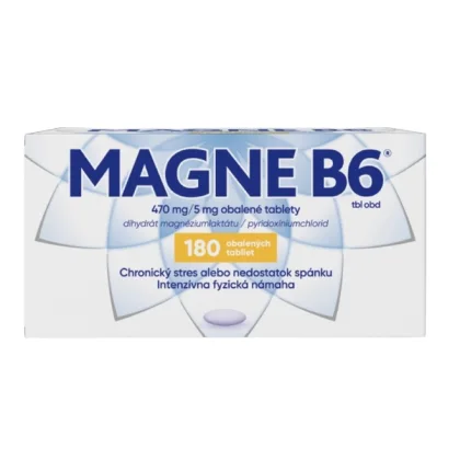 MAGNE B6 470 mg/5 mg 180 tabliet