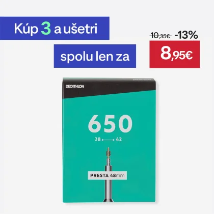 DECATHLON DUŠA 650 × 28/42 PRESTA bez