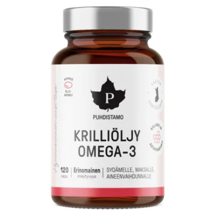 PUHDISTAMO Super omega-3 120 kapsúl