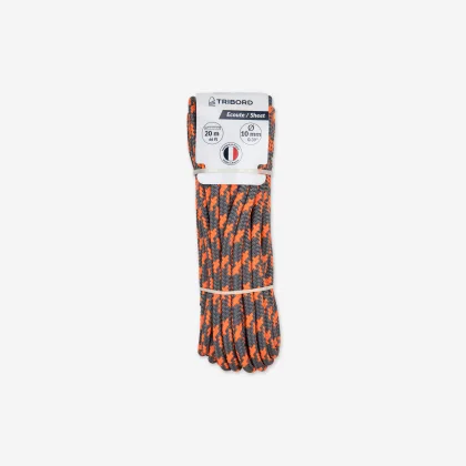 TRIBORD Lodné lano 10 mm × 20 m sivo-oranžové jedna veľkosť