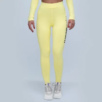 GymBeam Dámske legíny Advanced Lemon XS