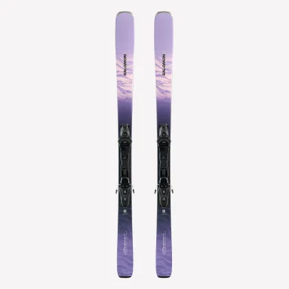 SALOMON SALOMON Stance W 84 dámske lyže s viazaním AM fialové 159 cm