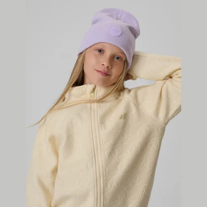Čiapka beanie dievčenská - ružová