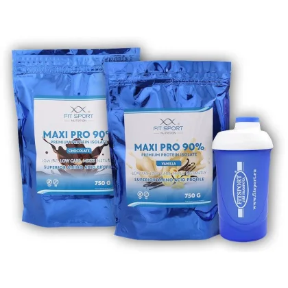 Fit Sport Nutrition 2x Maxi Pro 90% 750g + šejkr Fitsport