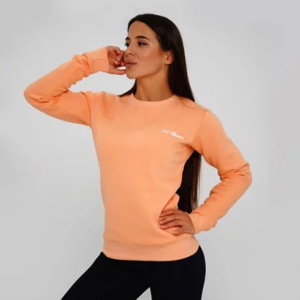 Women‘s Jumper Basic Powder Peach - GymBeam