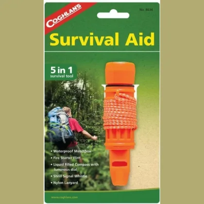 Coghlans nouzová sada Survival Aid 5 v 1