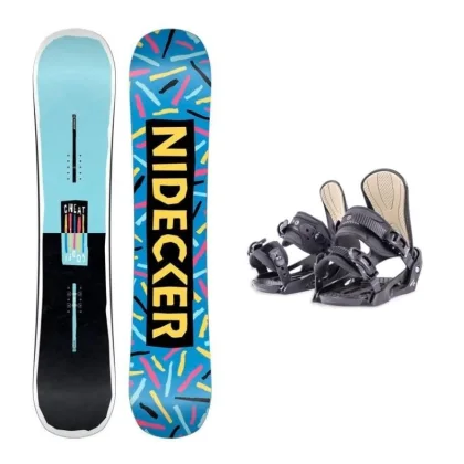 Nidecker Cheat Code Youth dětský snowboard + Beany Junior vázání