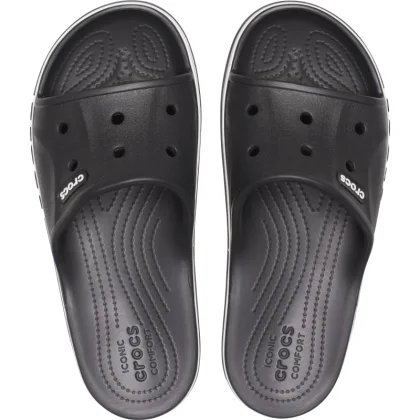 Papucsok (strandcipők) CROCS Bayaband Slide U black white