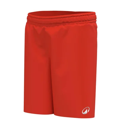 KIPSTA Detské futbalové šortky Essentiel Club červené 8-9 r (131-140 cm)