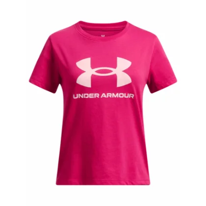 Dievčenské tričko s krátkym rukávom UNDER ARMOUR UA BIG LOGO SS-PPL