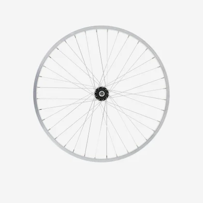 BTWIN Detské zadné koleso 24" strieborné ......