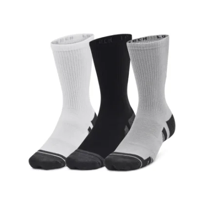 Zoknik UNDER ARMOUR 3 PACK-UA Performance Tech Crew-GRY