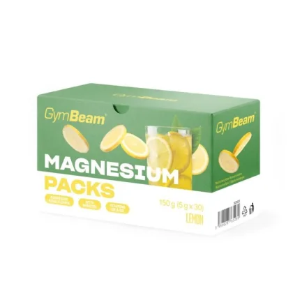 GymBeam Magnesium Packs citrón
