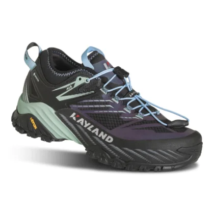 Dámska nízka turistická obuv KAYLAND Duke Ws Gtx, Black Light green