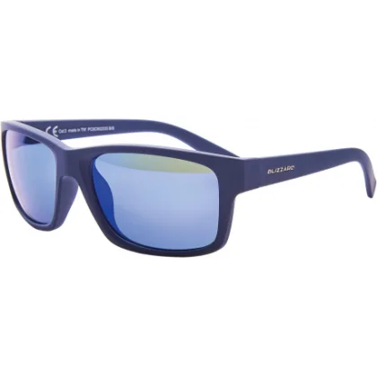 Slnečné okuliare BLIZZARD Sun glasses PCSC602333, rubber dark blue, 67-17-135