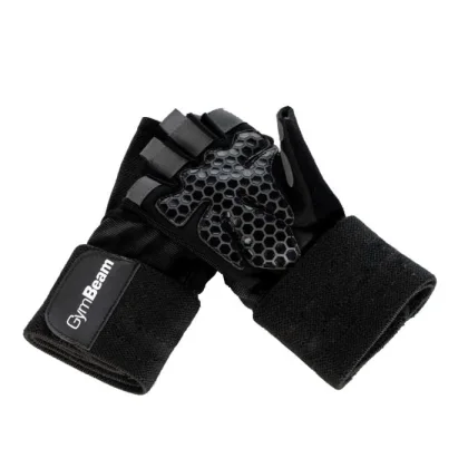 GymBeam Dámske fitness rukavice Guard Black XL