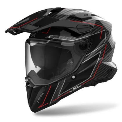 AIROH Commander 2 Carbon Stylish lesklá 3XL (64)