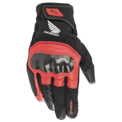 Alpinestars Rukavice na motorku SMX Z Drystar Honda černo-červené