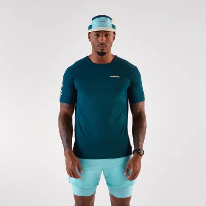 KIPRUN Pánske bežecké tričko Run 900 Light modré XL