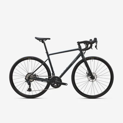 VAN RYSEL Cestný bicykel EDR AF Microshift Sword 2x10r tmavosivý XS