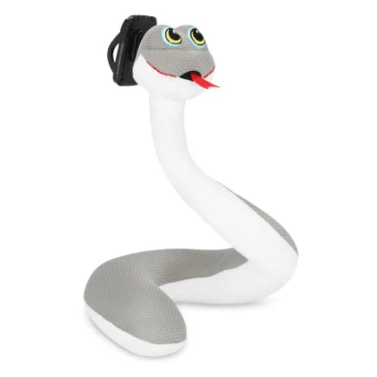 Cestovný vankúš pre deti SPOKEY SERPENTE Kids travel pillow ve tvaru hada s držákem na telefon