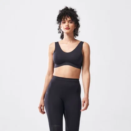SQUATWOLF Športová podprsenka Free Cut Mid-Support Black S