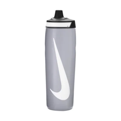 Fľaša NIKE REFUEL BOTTLE WOLF GREY BLACK WHITE
