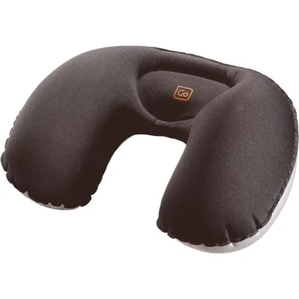Go Travel nafukovací podhlavník Compact Snoozer liquorice black
