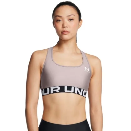 Under Armour Podprsenka HG Mid Branded Grey XSXS